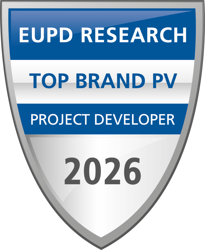 EUPD Research Siegel Award Top Brand Project Developer 2026 Ohne Land