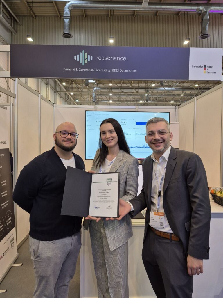 Top innovation award reasonance